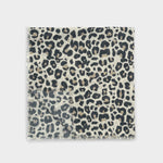 Leopard Print Scarf | Warm Grey