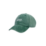 'Living For The Weekend' Embroidered Cap | Faded Green