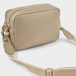 Lottie Crossbody Bag | Light Taupe | Large