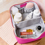 Makeup & Wash Bag | Magenta | Large
