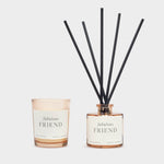 Mini Votive & Mini Reed Diffuser Gift Set | Fabulous Friend | Fresh Fig & Wild Freesia