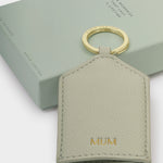 'Mum' Hidden Photo Keyring | Green Mist