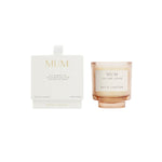 'Mum' Sentiment Candle | Peach Rose & Sweet Mandarin