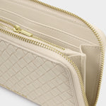 Nova Hand Woven Purse | Oyster | Large