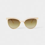 Ravello Sunglasses | Transparent Nude