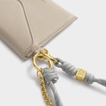 Suedette Purse with Cord | Oyster