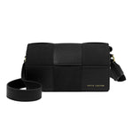 Taya Suedette Crossbody Bag | Black