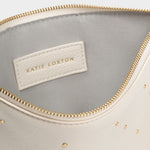 Studded Tassel Charm Pouch | Off White