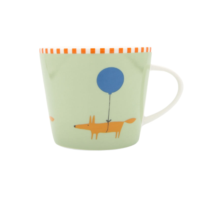 Scion Living Mr Fox Mug | Green | 350ml
