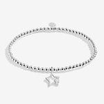 Kids' Christmas Cracker 'Christmas Wishes' Bracelet | Silver Plated