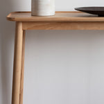 Kingham Oak Console Table | Natural