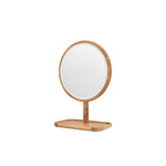 Kingham Oak Dressing Table Mirror | Natural