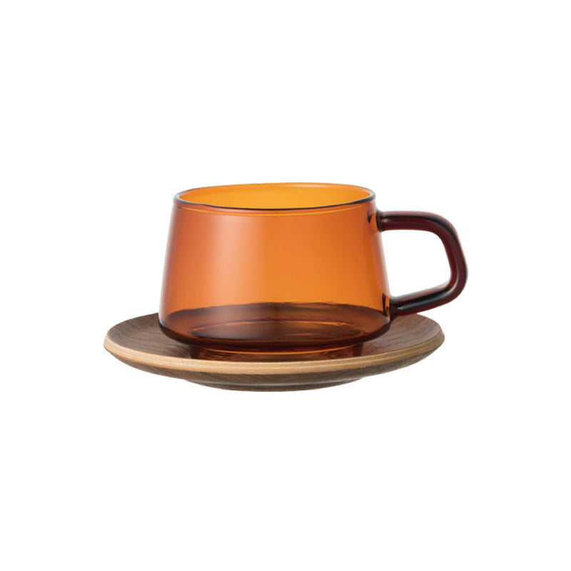 SEPIA Cup & Saucer | Amber | 270ml