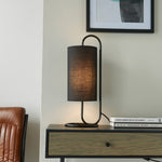 Klip Floating Cylinder Table Lamp | Matt Black
