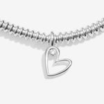Laboratory Grown Diamond A Little 'With Love' Bracelet | Silver Plated