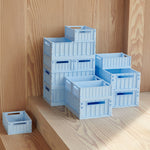 Small Weston Storage Box | Pure Sky | Set of 2