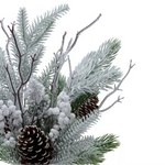 Faux Frosted Pine Pot