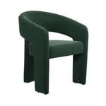 Alba Dining Chair | Forest Green
