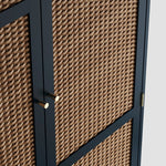 Bordeaux 2 Door Wardrobe | Blue/Natural