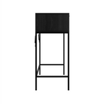 Lincoln Reeded Console Table | Matt Black