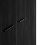 Hoxton 2 Door Wardrobe | Black