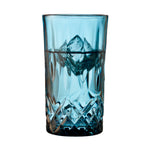 Sorrento Highball Glasses | Blue | 38cl | Set of 4