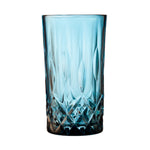 Sorrento Highball Glasses | Blue | 38cl | Set of 4