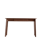 Madrid Mid-Century Scandi 1 Drawer Desk | Walnut