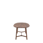 Madrid Mid-Century Scandi Extending Dining Table | Walnut