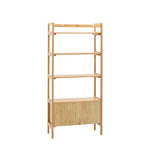 Madrid Mid-Century Scandi Open Display Unit | Oak