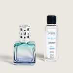 Glaçon Fragrance Lamp Set | Turquoise Blue Ombre | Ocean Breeze