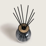 Wood Bouquet Reed Diffuser | Frosted Black | Cozy Musk