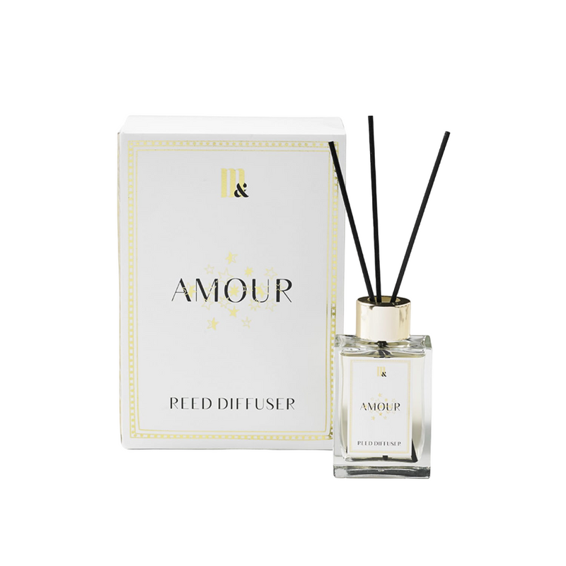 'Amour' Reed Diffuser | Grapefruit, Watermelon & Patchouli | 100ml