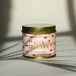 'Let's Celebrate' Tin Candle | Grapefruit, Watermelon & Patchouli