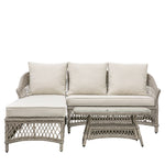 Outdoor Menton Chaise Set | Stone