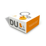 Ducking Duo Keyring | Yellow & Silver