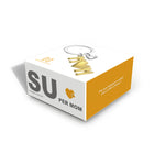 'Mum' Keyring with Heart | Gold