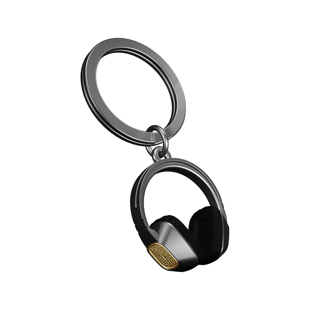 Buy Metalmorphose Retro Headphones Keyring Black About Living