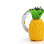 Pineapple Keyring | Yellow