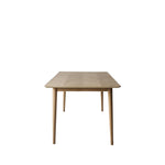 Milano Chevron Dining Table | Oak