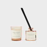 'Happy Birthday' Mini Votive & Reed Diffuser Gift Set | Peach Rose & Sweet Mandarin