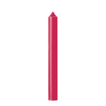 Straight Dinner Candle | Dark Pink | 22cm