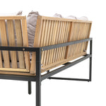 Outdoor Naples Corner Dining Set | Natural