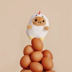 Chicken Ricespud Mini Sitting Plush Toy