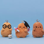 Graduation Ricespud Mini Sitting Plush Toy