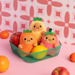 Pineapple Ricespud Mini Sitting Plush Toy