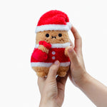Santa Ricespud Mini Sitting Plush Toy