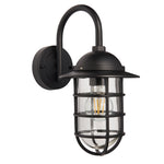 Outdoor Port Wall Light | Black