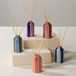 A Dopo Tiger Ceramic Reed Diffuser | Black Cedar & Fig | 118ml