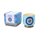 Ceramic Eye Candle | Incense & Smoke | 226g
